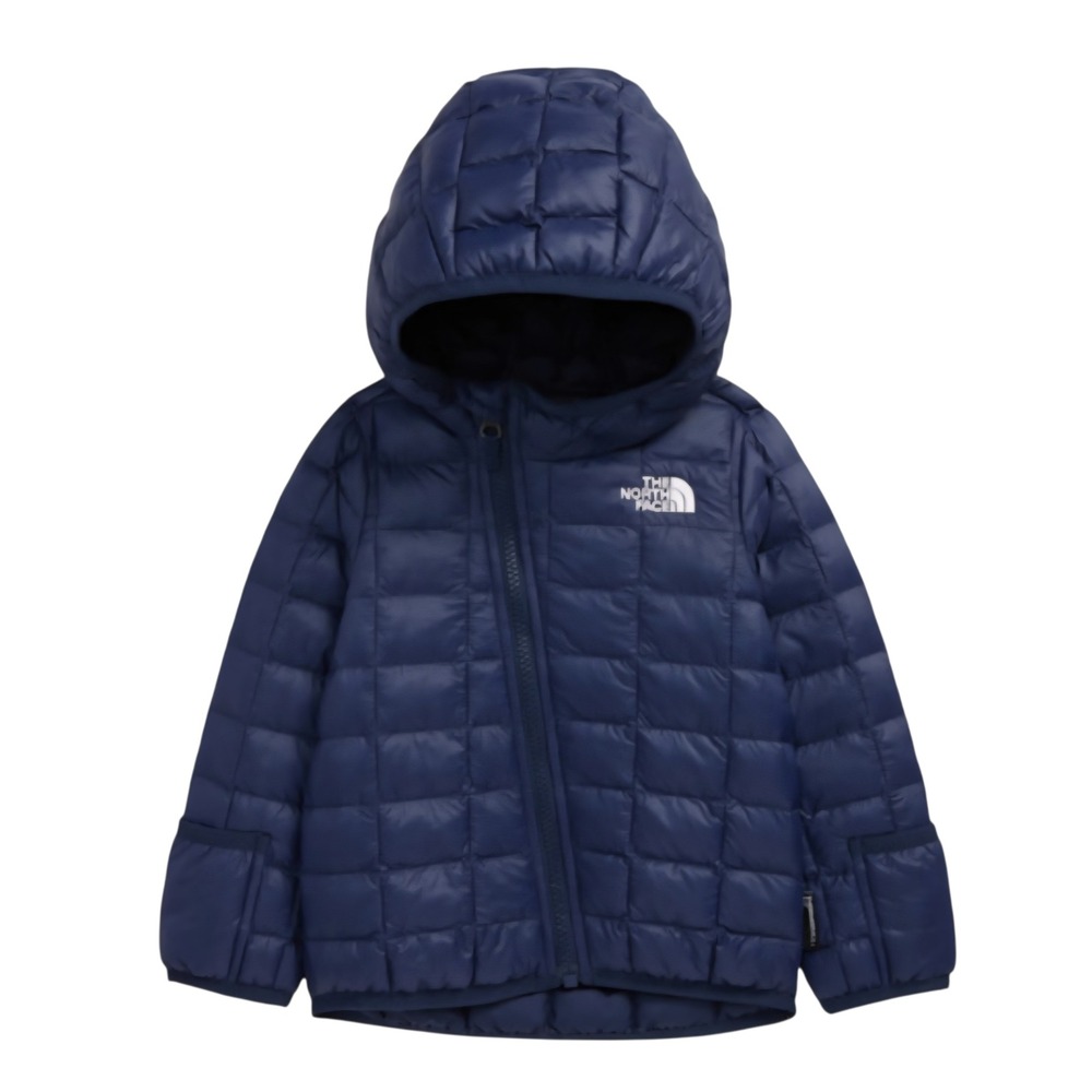 The North Face Navy Blue ThermoBall Eco Hooded Puffer Jacket- Baby 6-12 Months